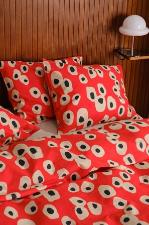 Jotex - Putetrekk 2-pk 50x60 Cm tomatrød - OVO - Kjøp Putevar hos Jotex