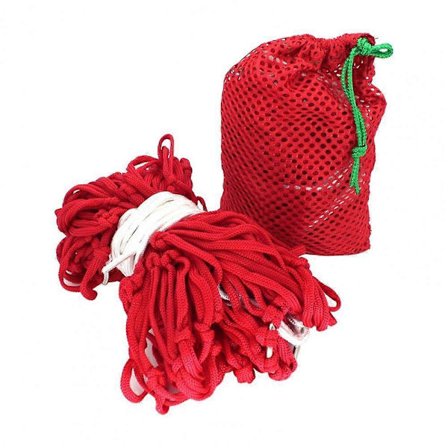 1 Sæt Praktisk Udendørs Hængekøje Nylon Reb Rejse Hængekøje Komfortabel Minimalistisk Bred Anvendelse Udendørs Hængekøje