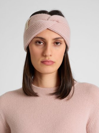 Kashmina - Pannebånd i kashmir "Freya" - rose glow - Size Onesize