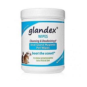 Glandex Wipes, 75 stk