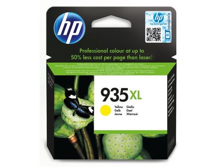 HP Bläckpatron, 935XL, C2P26AE, gul, singelförpackning - Lyreco - Toner och bläck - Bläckpatroner - Bläckpatroner HP