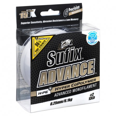 Sufix Advance 150m Klar 0,16mm