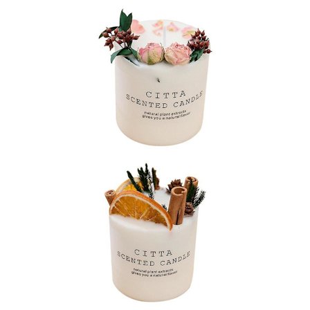 2 kpl Mori-sarjan kupin tuoksukynttilää, pieni, sisustus, lastenhuoneen koriste, valokuvausrekvisiitta