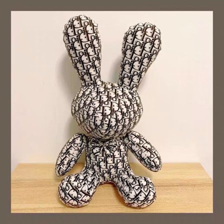 D bokstav - plyschleksaker