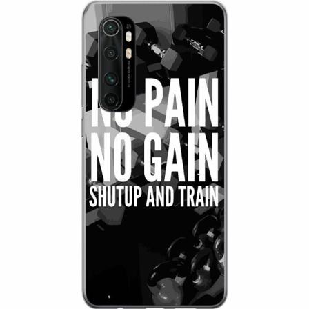 Xiaomi Mi Note 10 Lite Genomskinligt Skal Training / Gym