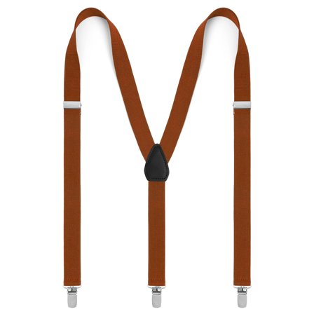 Slanke Brune Seler til mænd - Clip-on seler