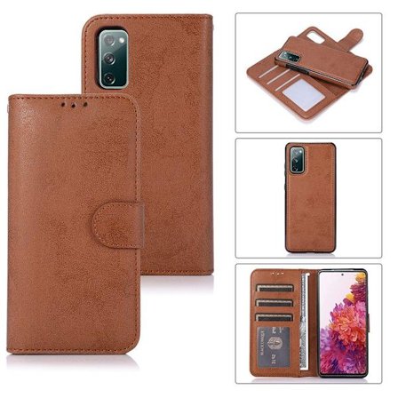 Praktisk pung etui (LEMAN) - Samsung Galaxy S20 FE