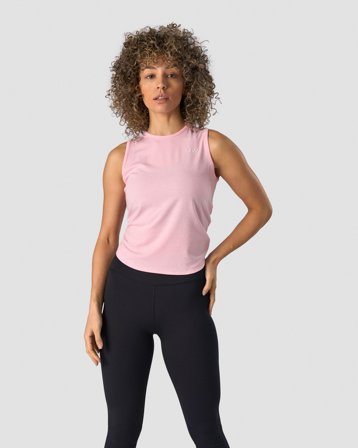 ICANIWILL - Open Back Tank Top Pink - Träningslinne - Dam - Träningskläder från ICIW