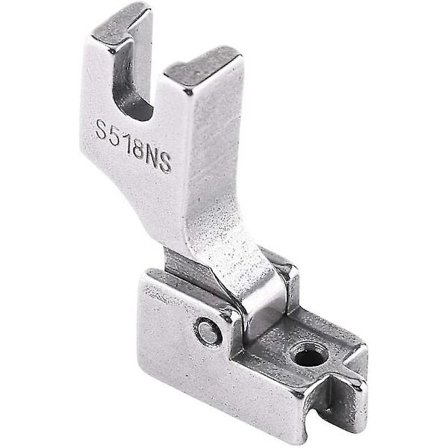 Usynlig Glidelås Trykkfot Glidelås Fot Industriell Flat Fot Seng Symaskin Reservedel