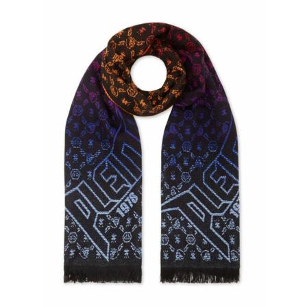 Philipp Plein Scarf blå, Herr Halsdukar, Herr, Storlek: ONE SIZE