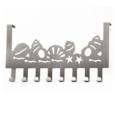 En bit conch rustfritt stål dørkrok sømløs og stans-