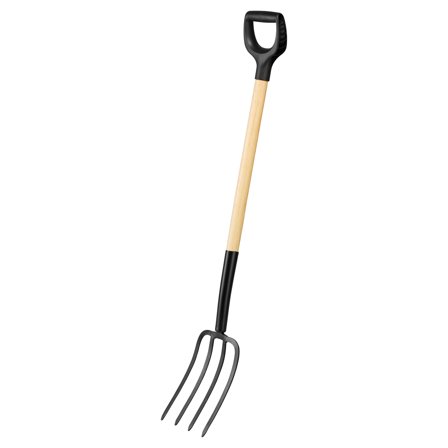 Fiskars Prima 1070675 Puutarhatalikko 4 piikkiä, 132 cm, Puutarhan hoito