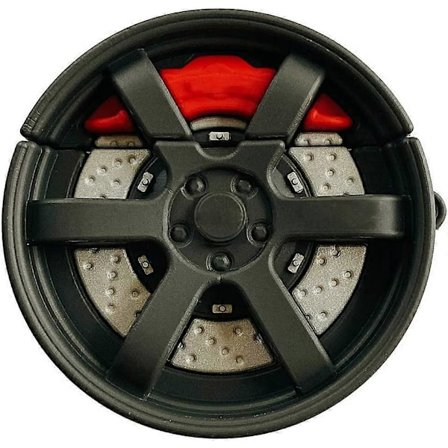 Skal för Apple AirPods Pro, AirPods Bilhjulsskal Kompatibelt med Apple AirPods 1 Hörlurar Tillbehör för Apple AirPods 2 (AirPods 1/2, Röd)