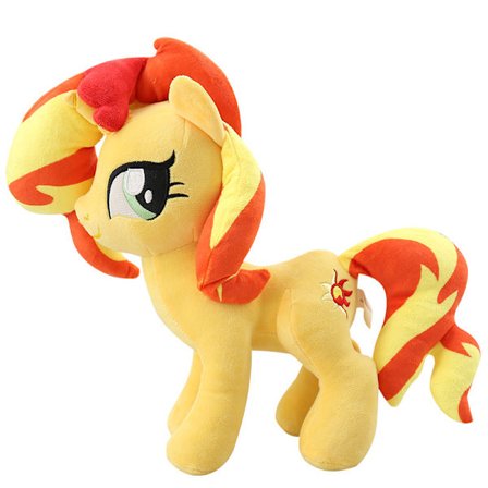 Suloinen hevonen Sunset Shimmer pehmolelu lelu söpö lasten lahja upouusi