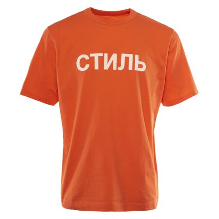Heron Preston - T-shirts - Orange - Herr - Storlek: Xl, Herr, Storlek: XL