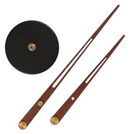 Quartz Klockrörelse DIY Klockreparationssats Lång Axel Quartz Klockrörelse