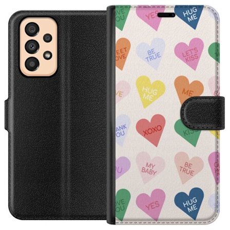 Kompatibel Tegnebogsetui til Samsung Samsung Galaxy A33 5G GodteHjerter