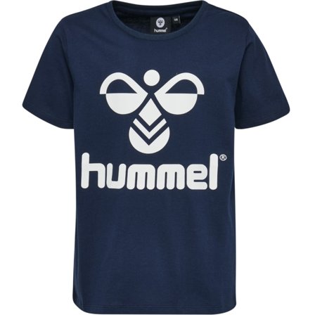 Hummel Kids' hmlTRES T-Shirt Short Sleeve Children short-sleeved sweaters Blue 134