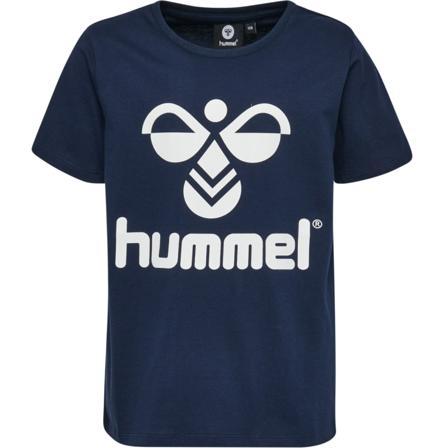 Hummel Kids' hmlTRES T-Shirt Short Sleeve Children short-sleeved sweaters Blue 116