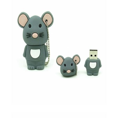 USB-minne, minneskort, tecknad film för skola, kontor, bil, PC, bärbar dator (16 GB) MODOU