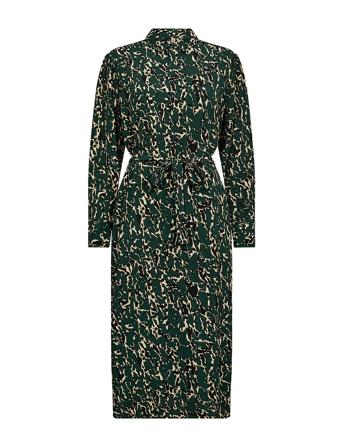 Sc-Vickie Polvipituinen Mekko Green Soyaconcept