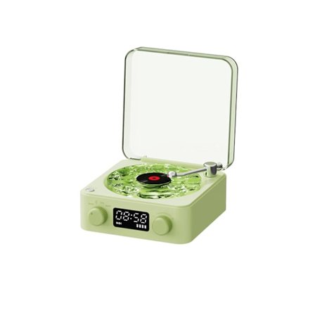 The Waves Vinyl Player, Wave Retro Vinyl Record Player Trådløs Bluetooth Højttaler db