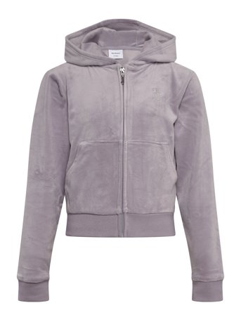 Jc Diamante Zip Thru Hood Purple Juicy Couture