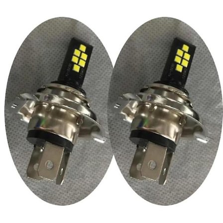 2 kpl H4 LED-ajovalopolttimosarja Kaukovalo Lähivalo 220 W 60000 lm Erittäin kirkas 6000 K valkoinen