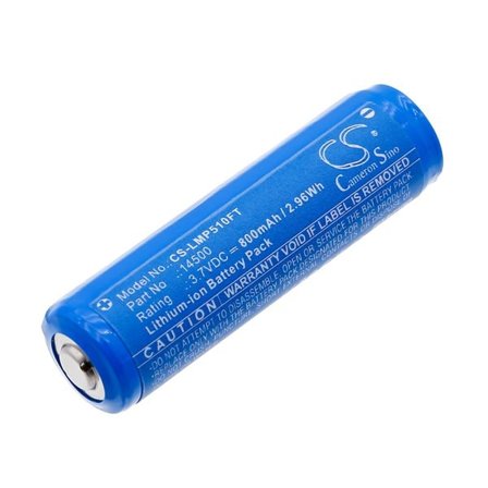 Batteri til lommelygte til Ledlenser MH4, MH5, iH5R osv.