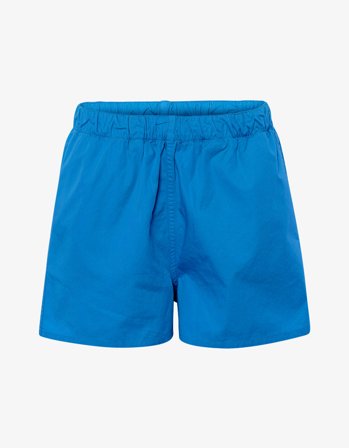Women Organic Twill Shorts - Pacific Blue - L