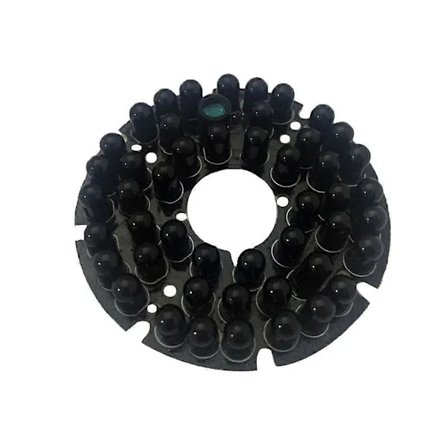 IR Infrarød LED-kort 940nm 48 stk. IR-lysdioder Usynlige om natten