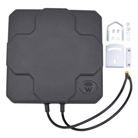 18dbi Udendørs 4g Lte Antenne Høj Forøgelse 698-2690mhz Ekstern Antenne Dual Han For Trådløs Router S