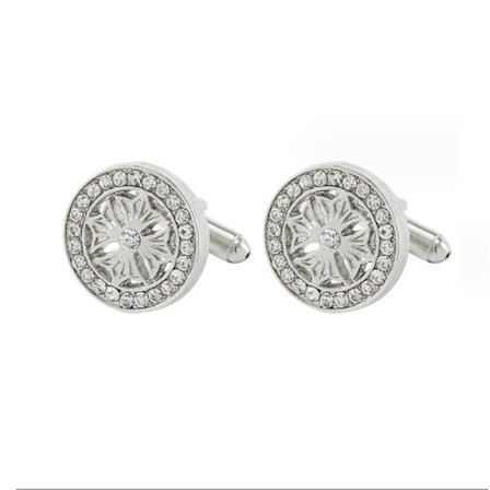 Klassiska släta, böjda manschettknappar i rostfritt stål, silverpläterade, guld och silver, present