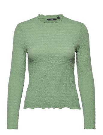 Vmnynne Ls Top Noos Green Vero Moda