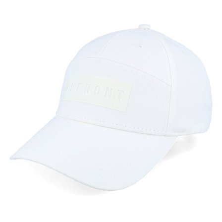 Upfront - Blur Baseball Cap Silver Birch Adjustable Adjustable White Cap - @ Hatstore