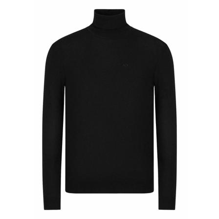 Armani Exchange Turtlenecks Sort, Herre Rullekraver