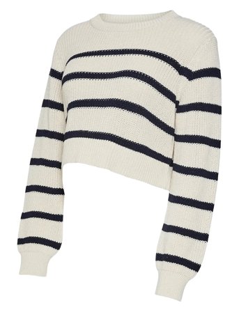 Mamalicious | Mlpixie L/S Cropped Knit Top A. | XL