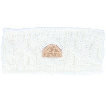 Picture - Hvid headband Beanie - "Haven C White Headband " @ Hatstore
