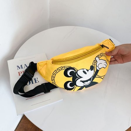 Cartoon , Söt Barn Crossbody Väska/Flickor,GUL