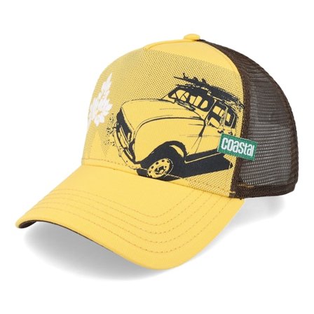 Coastal - Yellow trucker Czapka Z Daszkiem - "New ""b"" Sun Yellow Coastal Trucker" @ Hatstore
