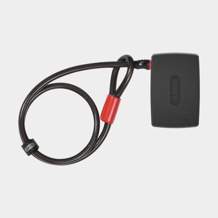 Allarme ABUS Alarmbox 2.0, nero + Cavo di sicurezza ABUS ACL 12/100, 100 cm, Ø12 mm