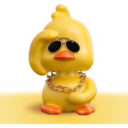 Bil Bobble Head And, Sjovt Instrumentbræt Tilbehør Interiør Rystende Hoveder Nikkende Dukke, Hjemmekontor Ornament Indretning, Sjove Gaver til Ham 