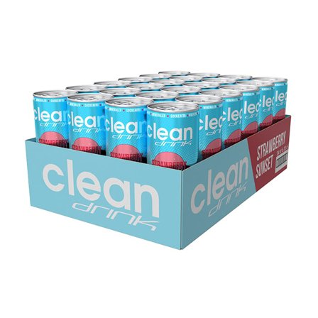 Flak 24 x Clean Drink 330 ml