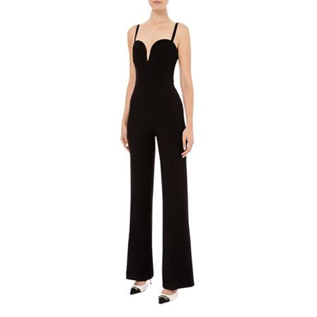Elisabetta Franchi Jumpsuits svart, Dam, Dam, Storlek: 2XS