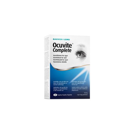 Ocuvite Complete - Kosttillskott 60 st