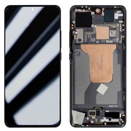 Officiell komplett skärm för Xiaomi 12 och 12s och 12x LCD och pekglas svart