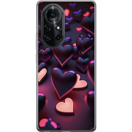 Kompatibel Mobilcover til Huawei Huawei nova 8 Pro Midnatshjerter