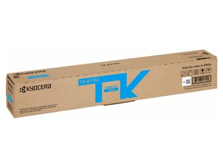 KYOCERA Toner TK-8115C Cyan - Lyreco - Toner och bläck - Tonerkassetter - Toner Kyocera