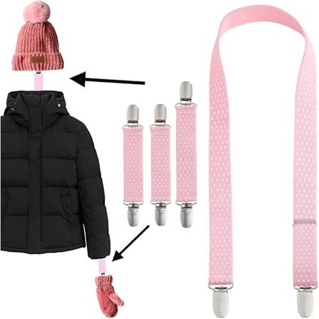 st vinter elastiska vantar clips hattar clips för barn