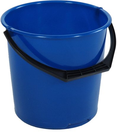 Nordiska Plast Nordic Plasthink med plastgrepp, 10 l Blå, Förvaring